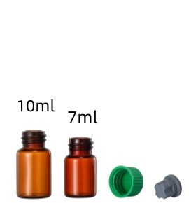 7ml中硼硅棕色管制瓶