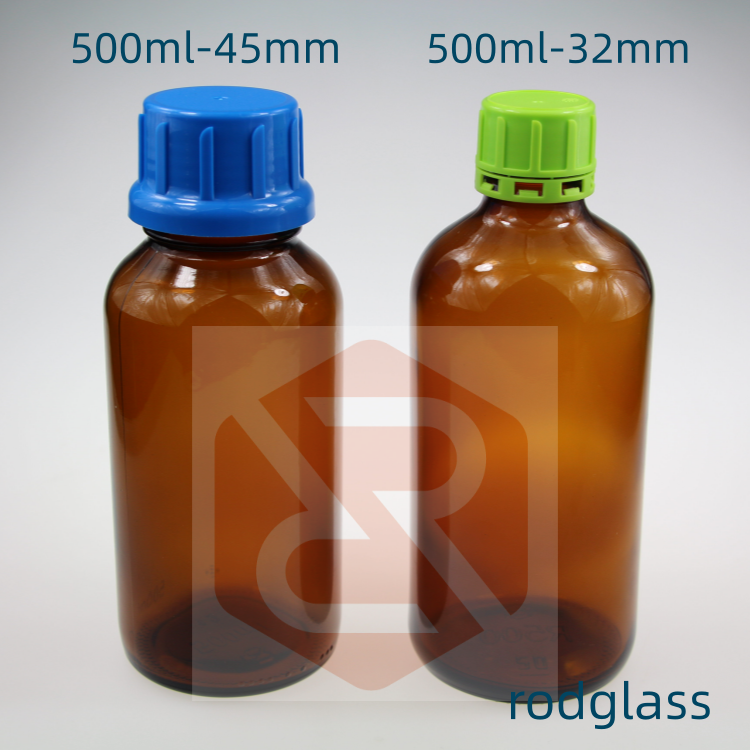 500ml棕色液体试剂瓶